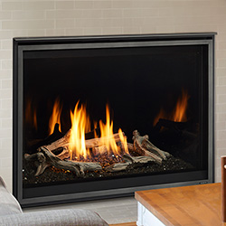 36" Meridian Modern IntelliFire Touch Direct Vent Fireplace  (Electronic Ignition) - Majestic