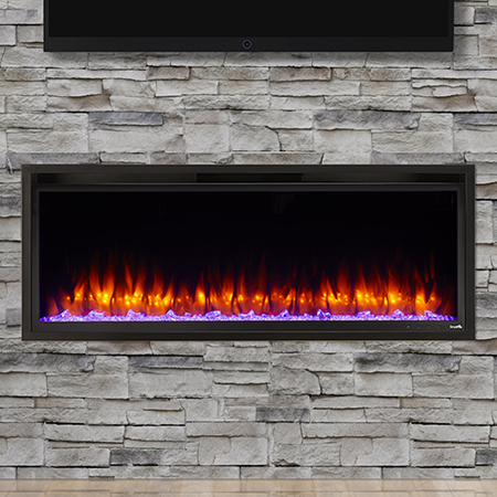 Allusion Platinum Linear Electric Fireplace - SimpliFire