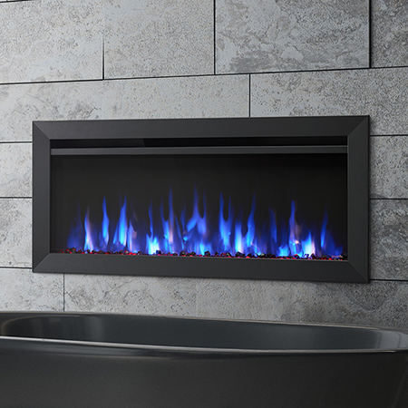 Allusion Slim Linear Electric Fireplace - SimpliFire