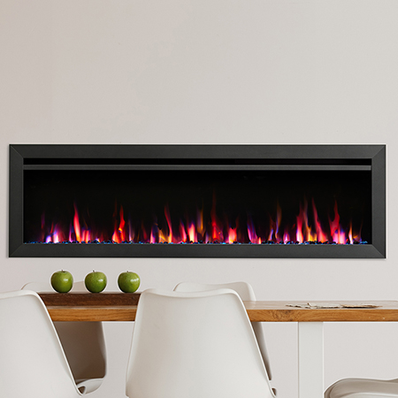 Allusion Slim Linear Electric Fireplace - SimpliFire