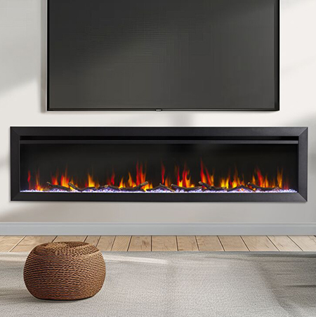 Allusion Slim Linear Electric Fireplace - SimpliFire